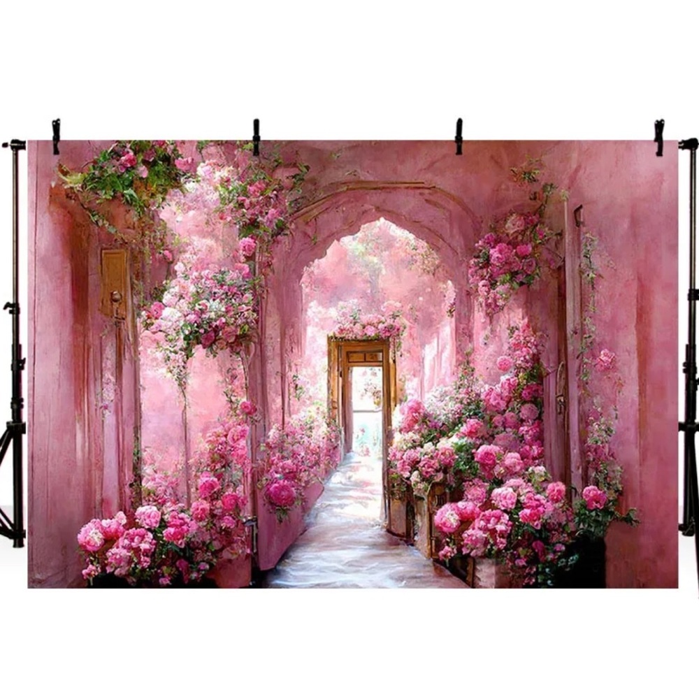 Vinyl background size 8x6 ft